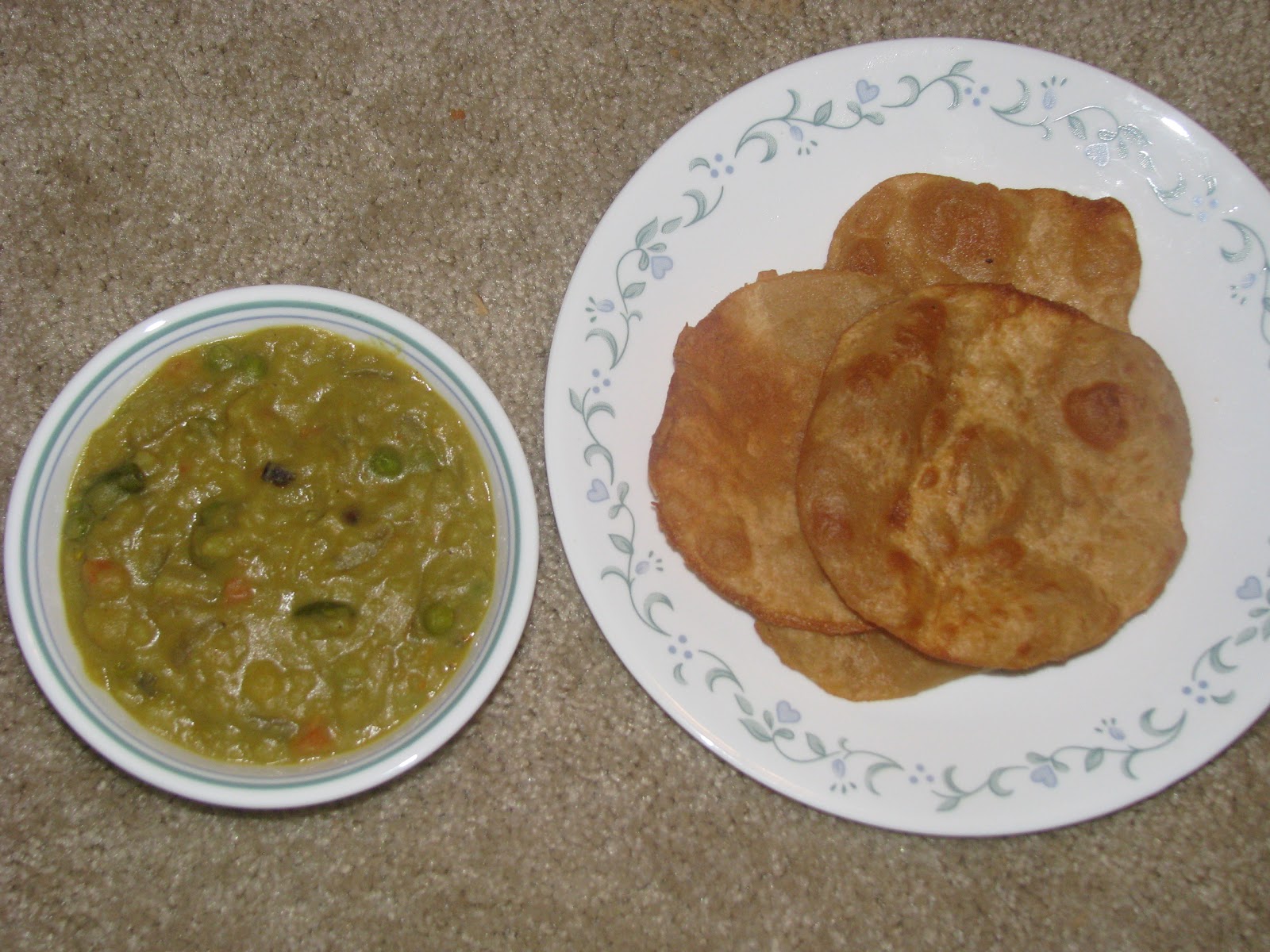Shyama's Tastes Potato Kuruma with Green Peas