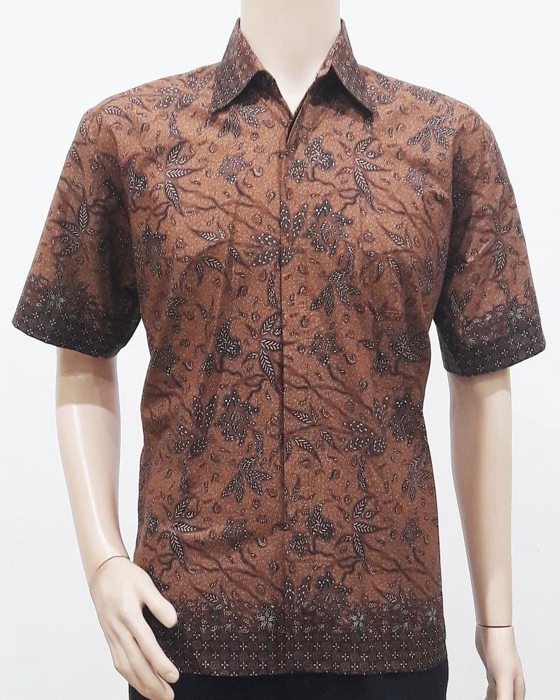 Model Baju Batik Pria Motif Sogan - Batik Bagoes Solo