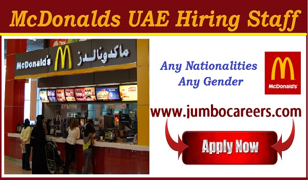 latest jobs at mcdonalds