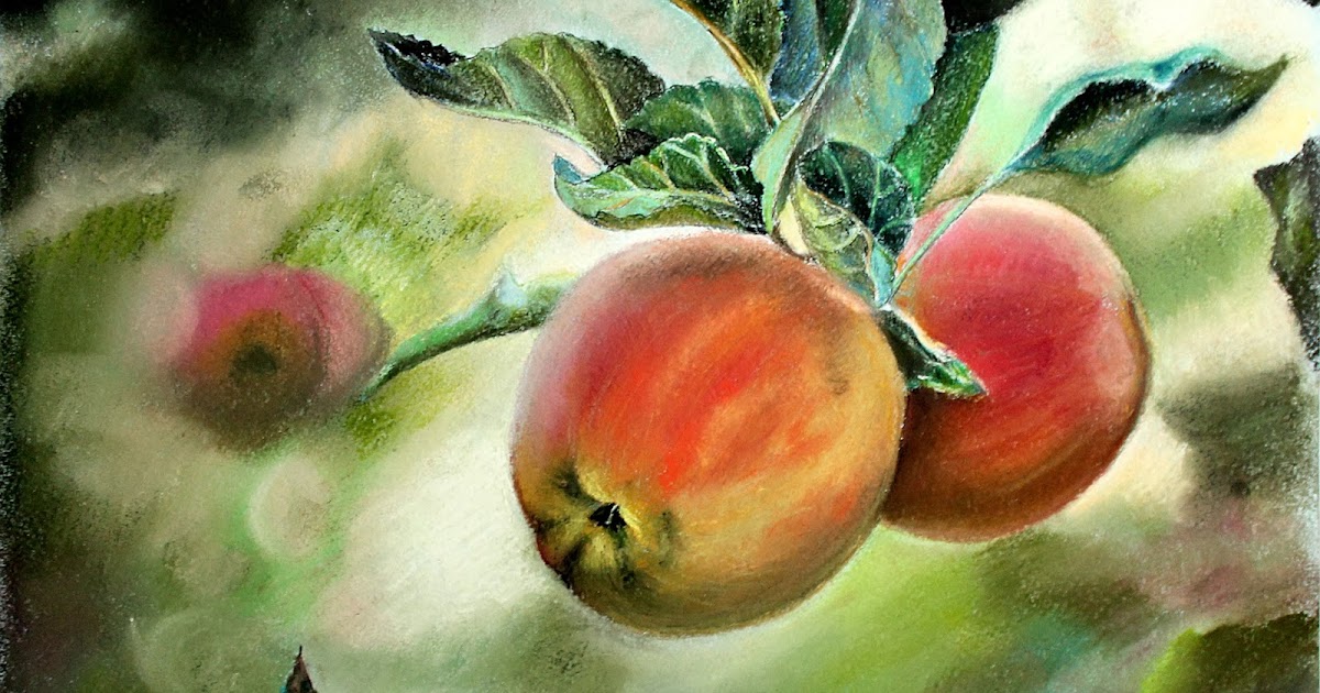 Картины с яблоком