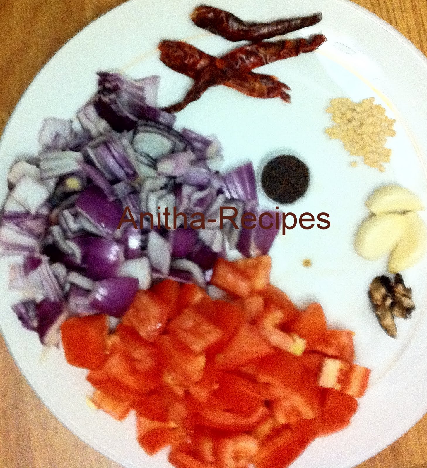 Kara Chutney Spicy Tomato Onion Chutney Indian Samayal Recipes