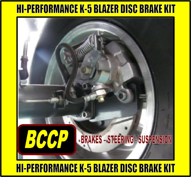 K5 Chevy Blazer Disc Brake Conversions , BCCP Performance Disc Brakes