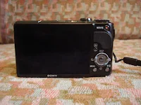 Sony Cyber-Shot DSC-HX9V back side