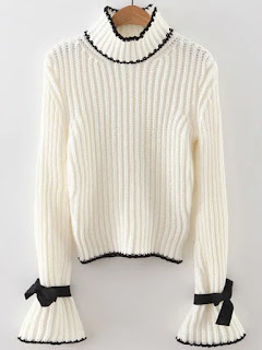 http://es.shein.com/White-Turtle-Neck-Bow-Embellished-Bell-Sleeve-Sweater-p-313501-cat-1734.html?utm_source=mivida-enblog.blogspot.com.es&utm_medium=blogger&url_from=mivida-enblog&ref=www&rep=dir&ret=es