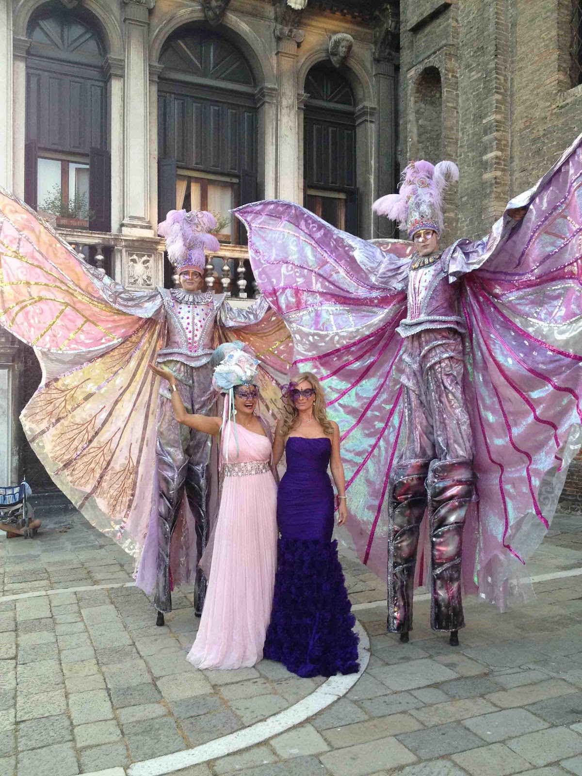 SONJA TREMONT-MORGAN IN VENICE ITALY
