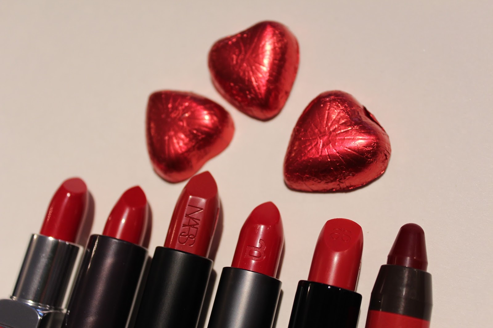 Go red for Valentine's Day! Red Lipsticks Beauty Parler