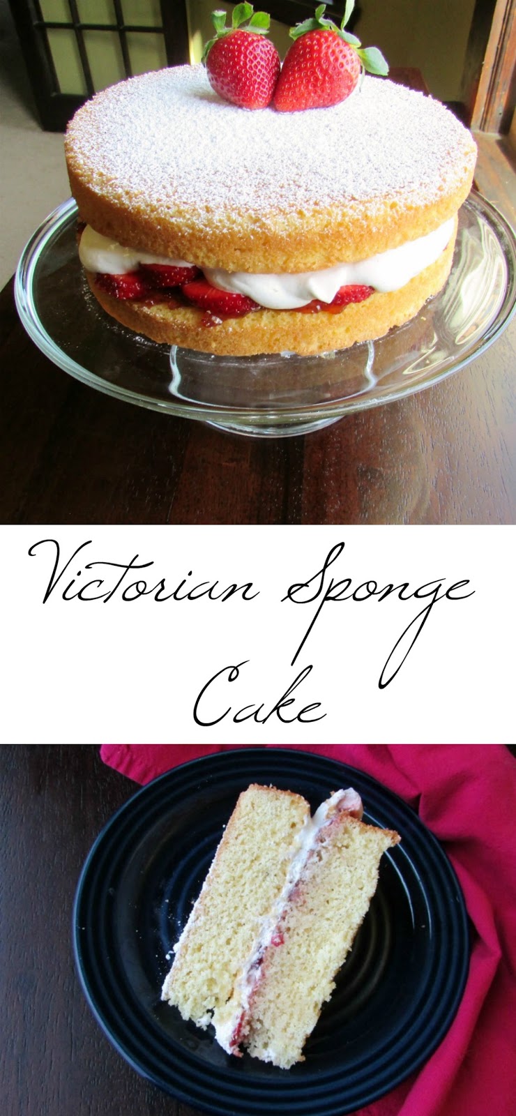 Cooking With Carlee Victorian Sponge Cake