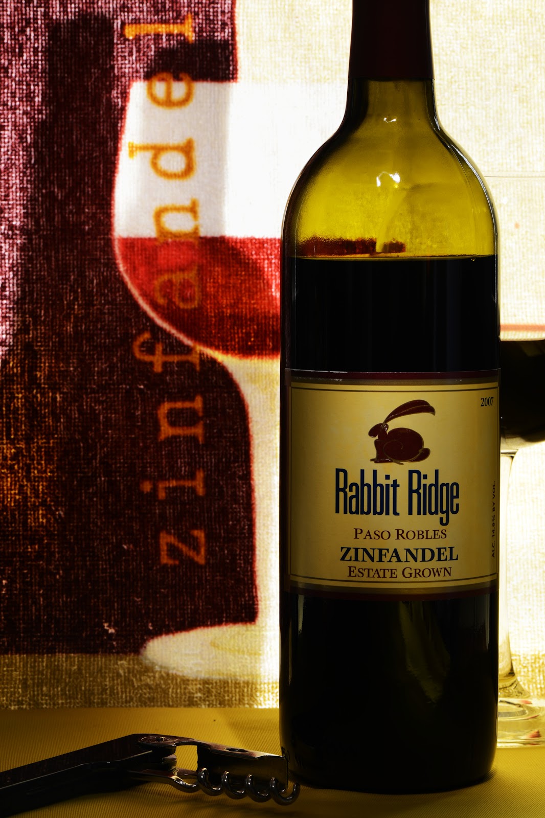 New Hampshire Wineman Rabbit Ridge Paso Robles 2007 Zinfandel