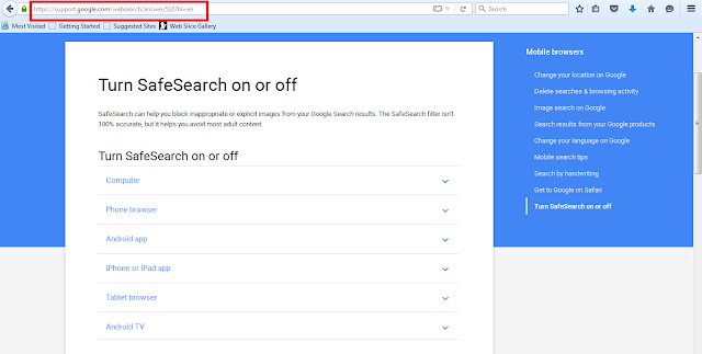 turn on google safe search, google safe search