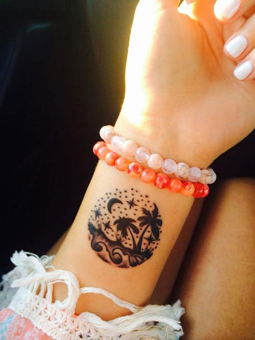 bilek dövmeleri bayan landscape wrist tattoos for women bilek dövmeleri bayan landscape wrist tattoos for women