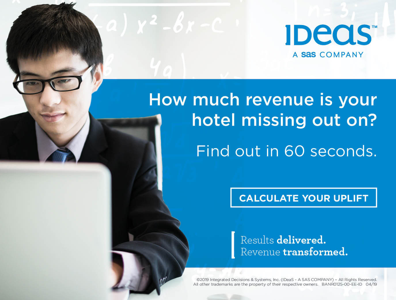 IDeaS | Revenue Opportunity Uplift Calculator