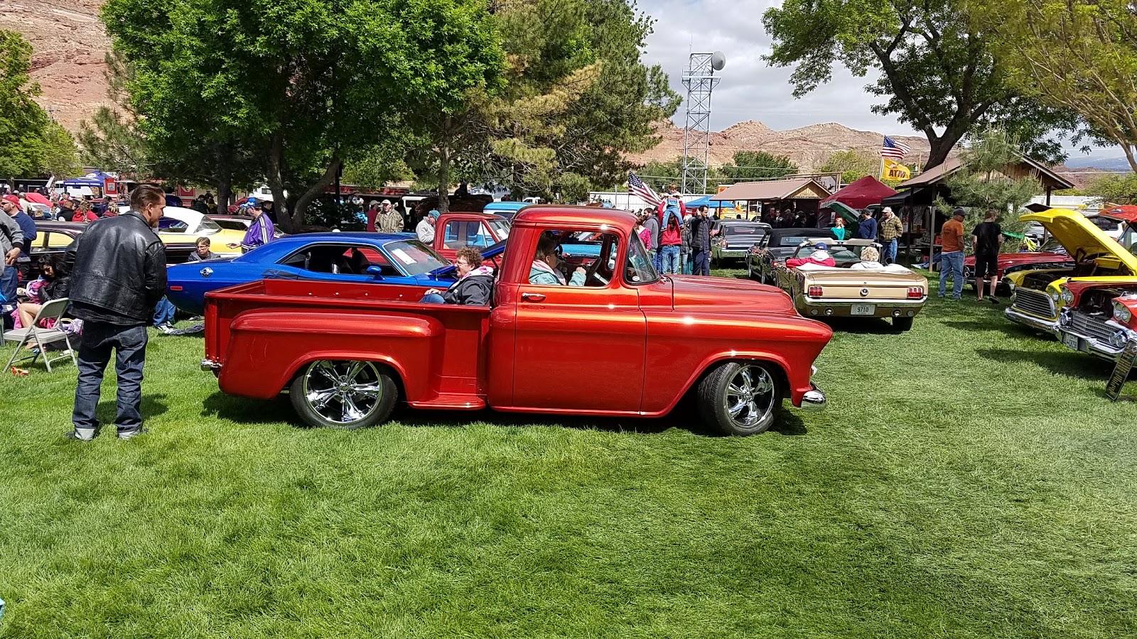 Tew's Tree House Moab Car Show Bike Trip 2017
