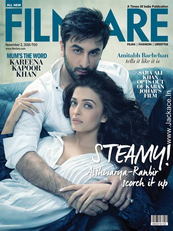 Ayan And Saba From Ae Dil Hai Mushkil Steam Up The Filmfare Cover 