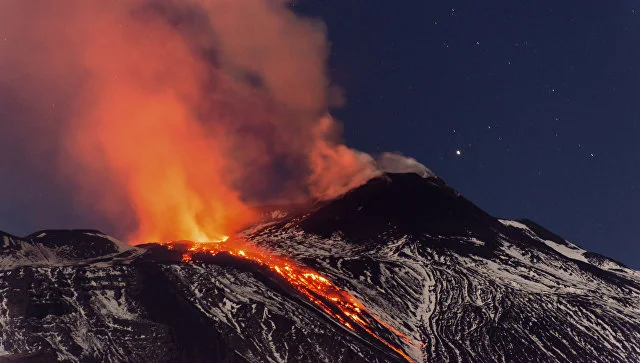 A volcanic eruption can be predicted
