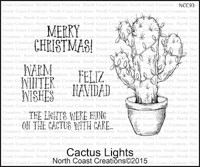 North Coast Creations Stamp set: Cactus Lights