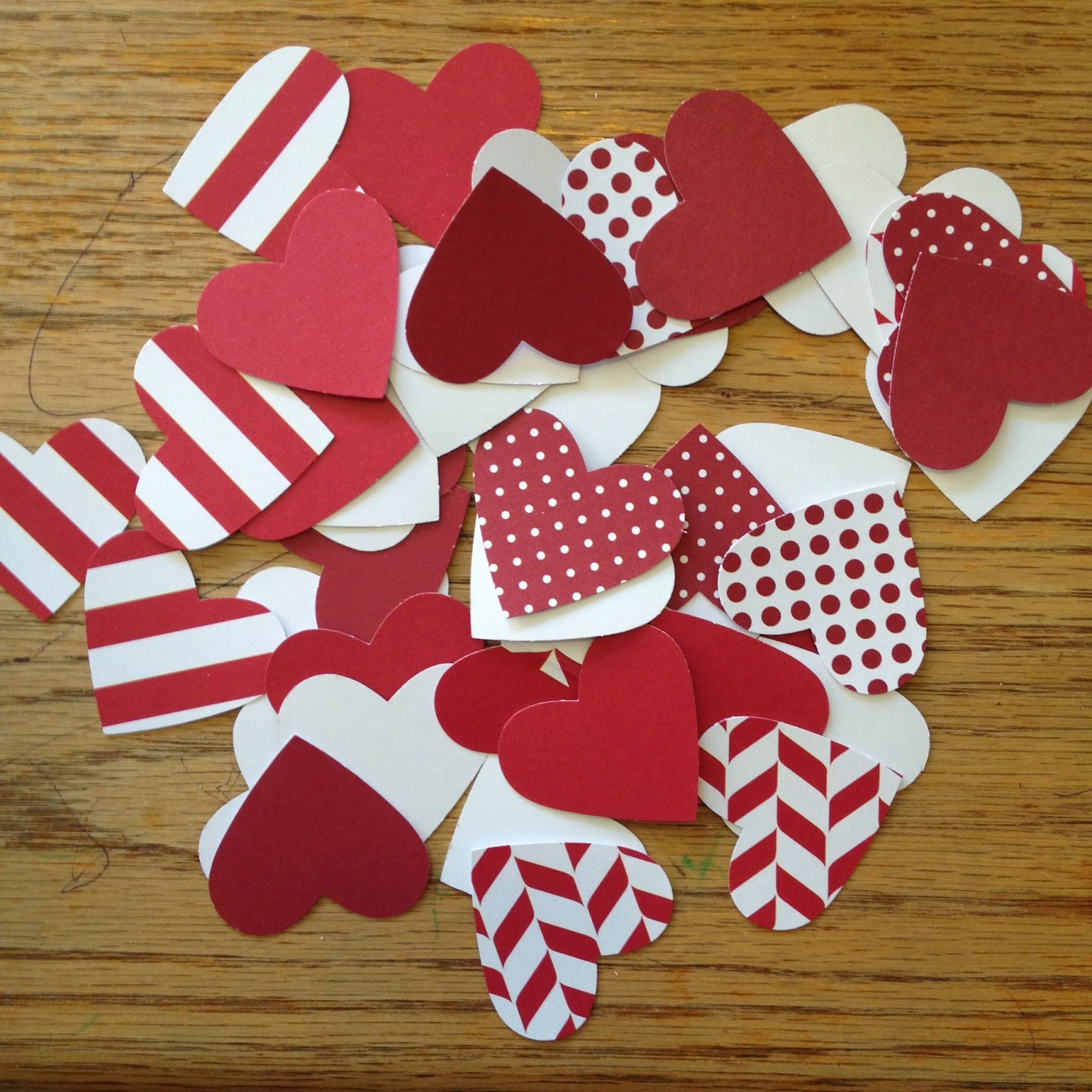 Polka-Dotty Place: DIY Valentine Garlands