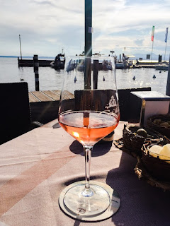 The delicious Rose Wine of Bardolino, Lake Garda The delicious Rose Wine of Bardolino, Lake Garda