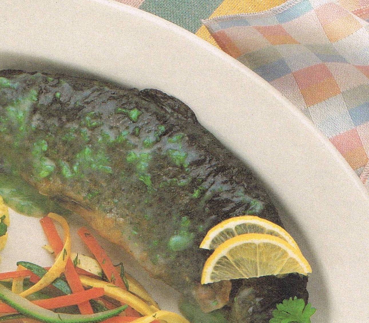 Fresh rainbow trout With California Chardonnay Best Of Filipino Food