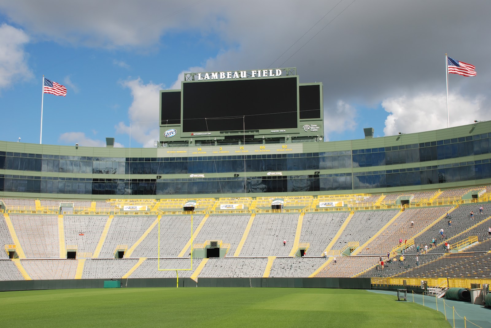 NCFleischers Secret Trip Tour of Lambeau Field