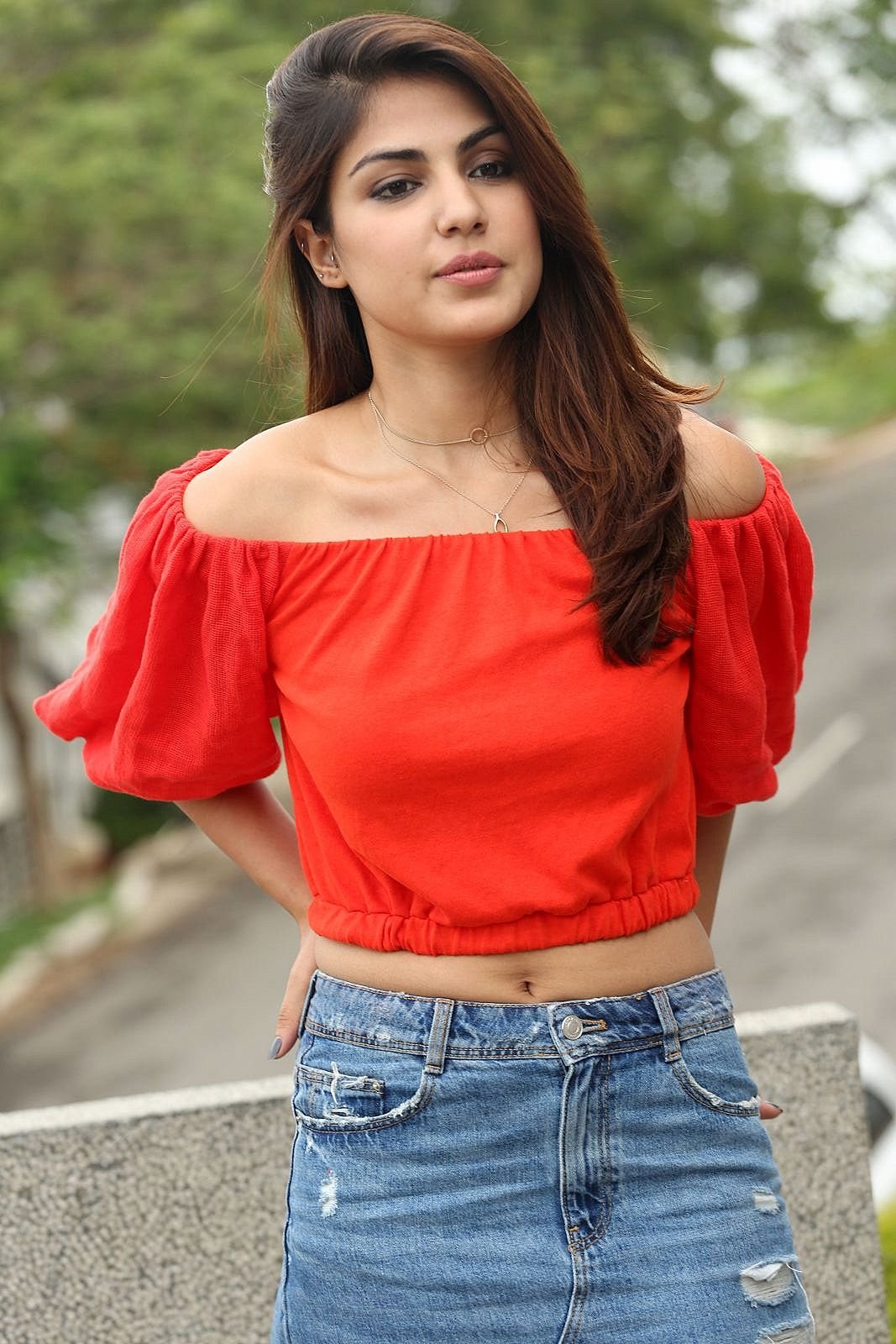 Rhea Chakraborty Displays Her Sexy Legs And Toned Midriff In Her Latest