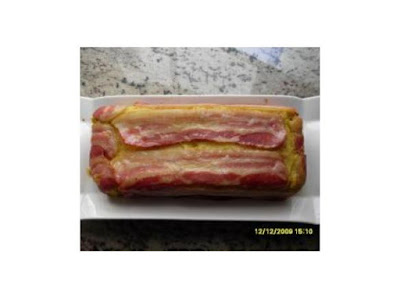 Plum-cake de tortilla y bacon Plum-cake de tortilla y bacon thermomix