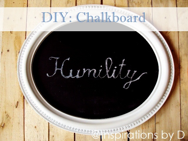 DIY: Chalkboard