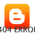 Redirect Blogger 404 Error (Page Not Found) To Homepage