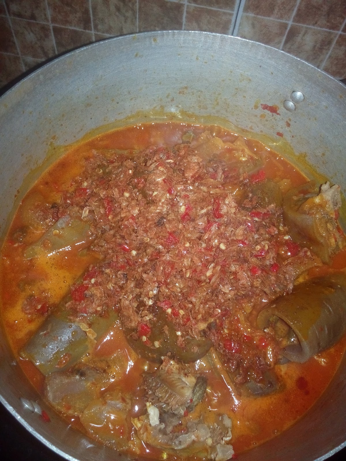 Pwesh Kitchen All Nigerian Food Recipe Blog FLUTED PUMPKIN LEAF SOUP