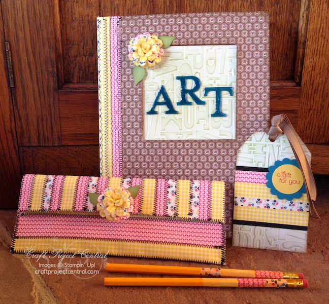 Washi Altered Diary & Pencil Case [Create With Christy]