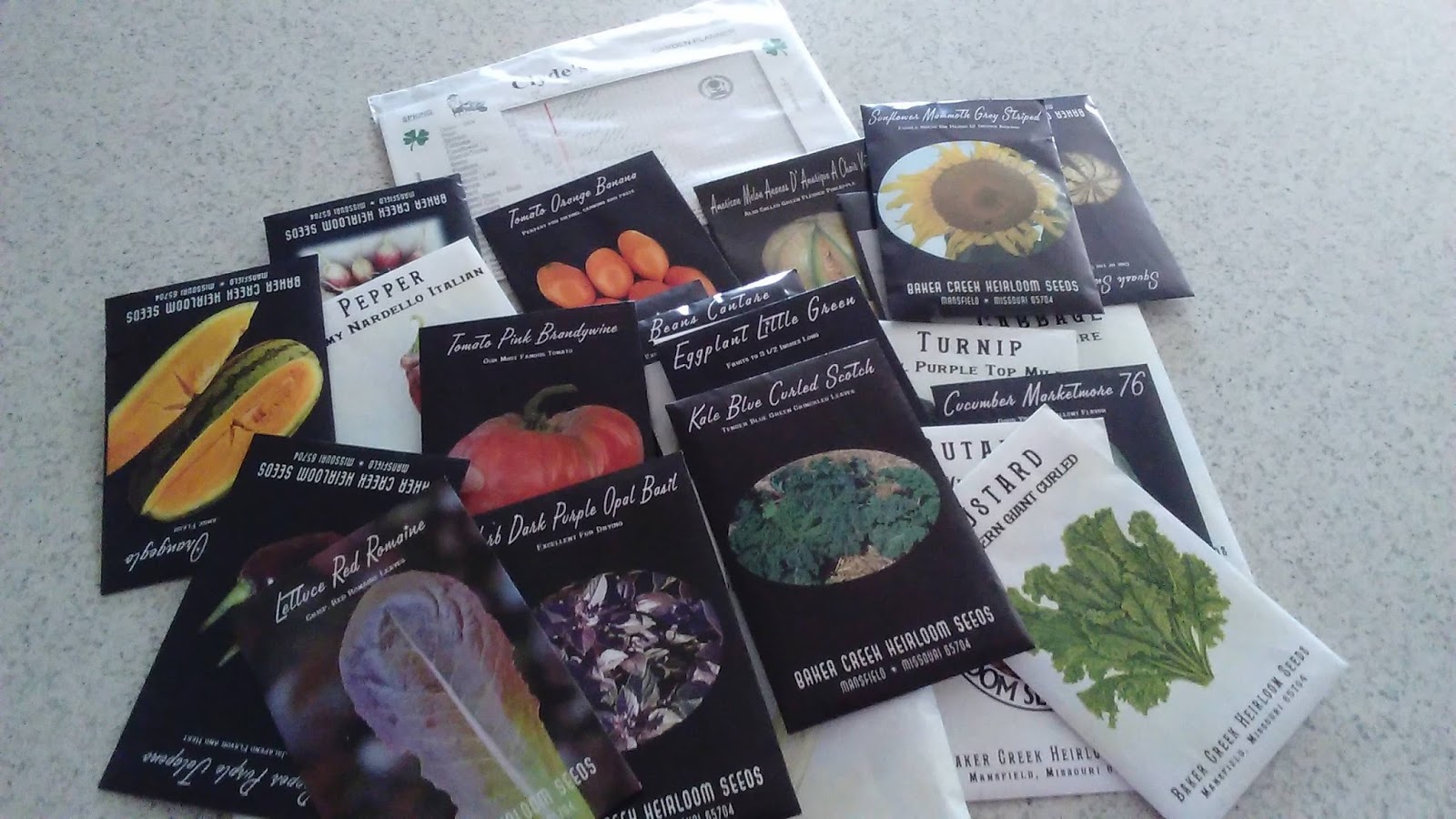 Hanging Off The Wire Baker Creek Seeds Springtime2016