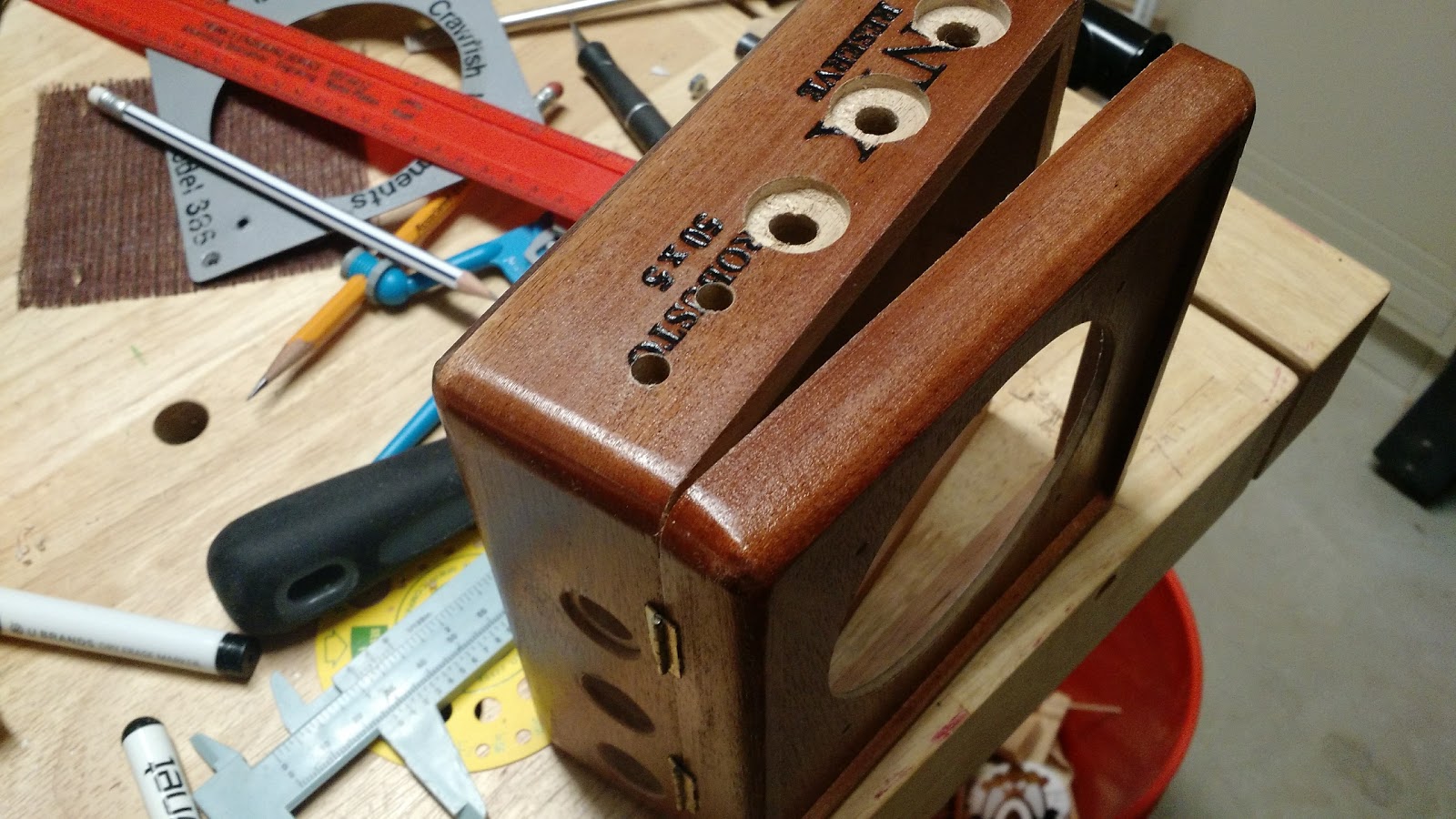 Making a Cigar Box Amp Toy Making Dad