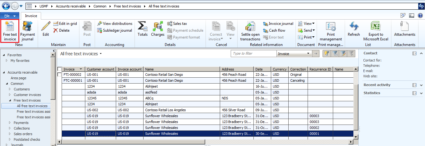 abhijeet hele s the ax effect free text invoice in microsoft