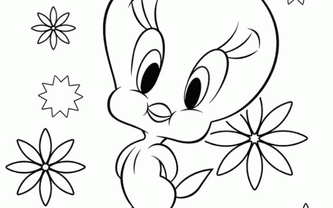 Tweety Bird coloring.filminspector.com