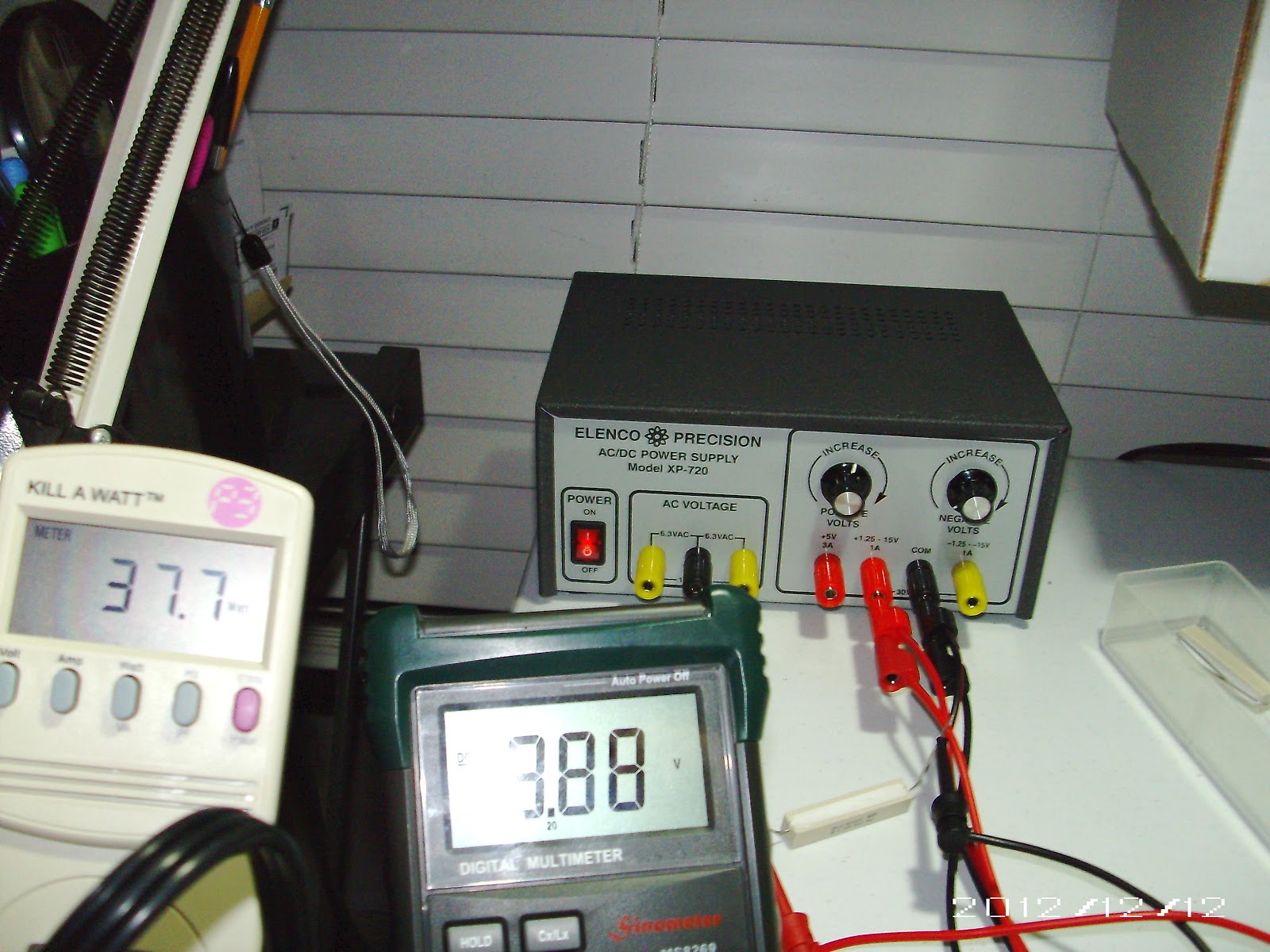 Electric Light : Elenco's XP-720K Power Supply Kit