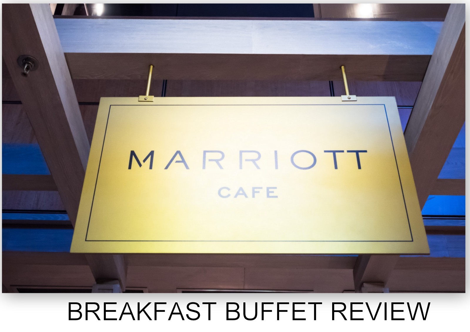 Singapore Marriott Cafe : Breakfast Buffet Review 