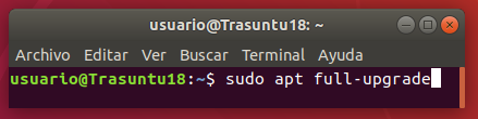 differneces in sudo apt get update and upgrade