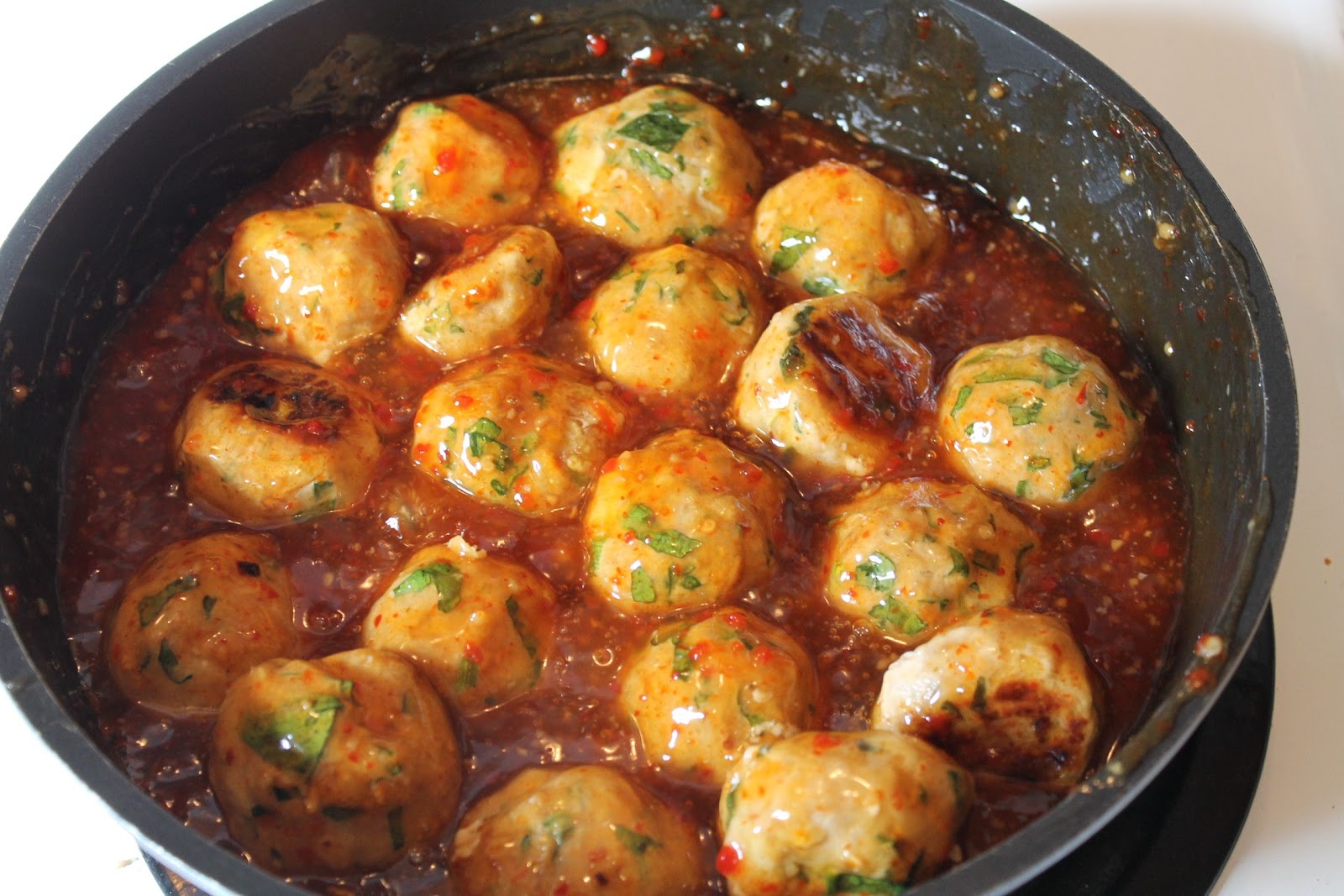 Les douceurs de genny: BOULETTES DE PORC THAÏ