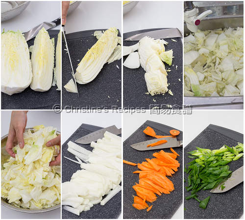韓國泡菜製作圖 How To Make Kimchi01