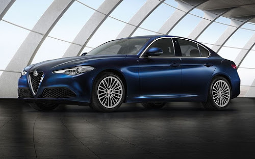 Alfa Romeo Giulia in Montecarlo Blue