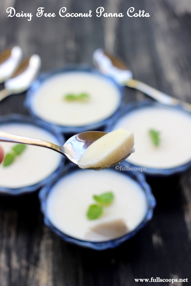 Dairy Free Coconut Panna Cotta Full Scoops A food blog with easy