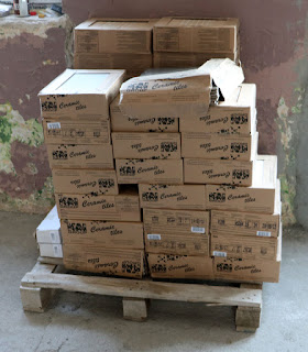 Stacked up in the kitchen Stacked up in the kitchen
