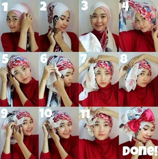 Hijab Turban Unik dan Cantik