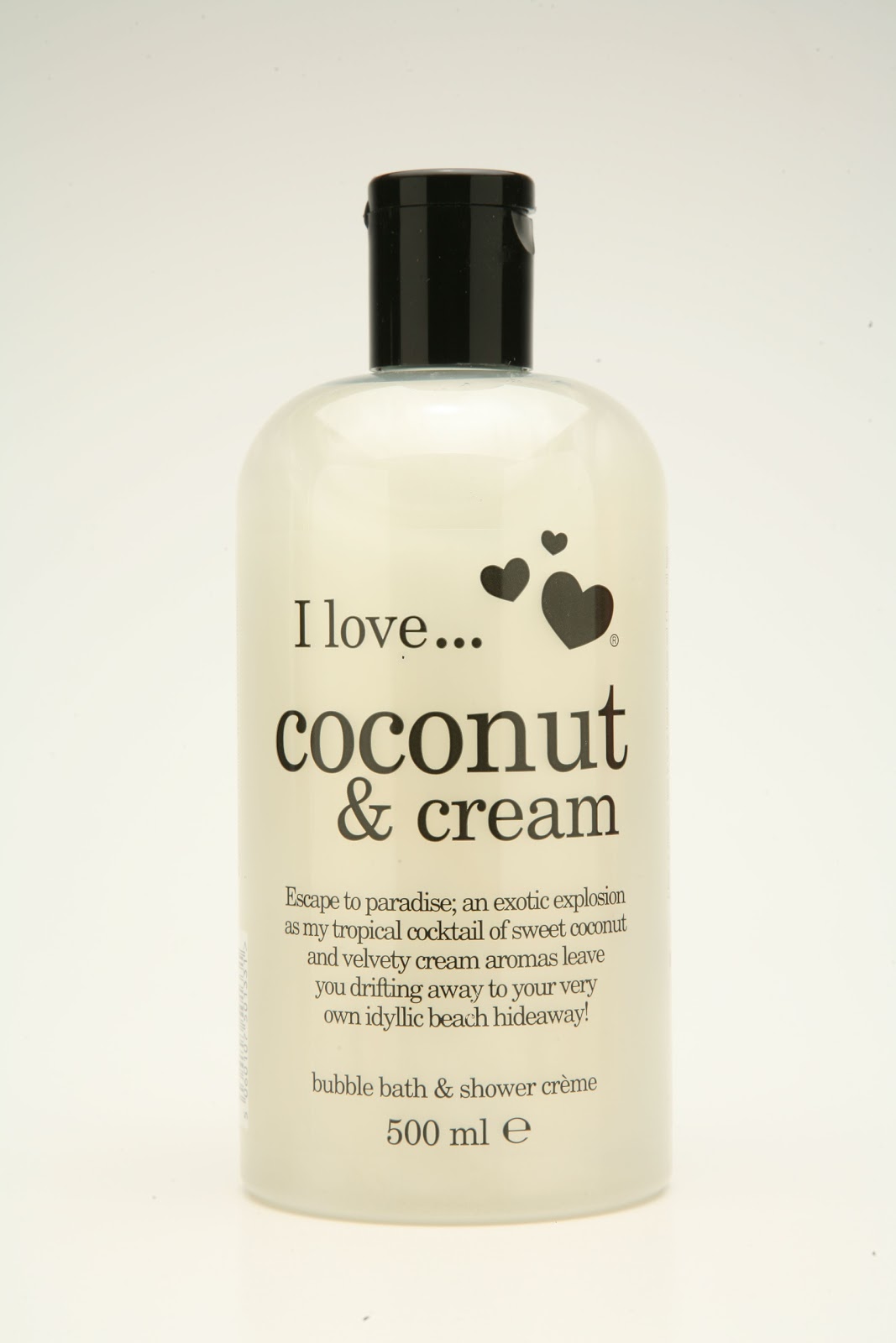 i love coconut and cream shower gel