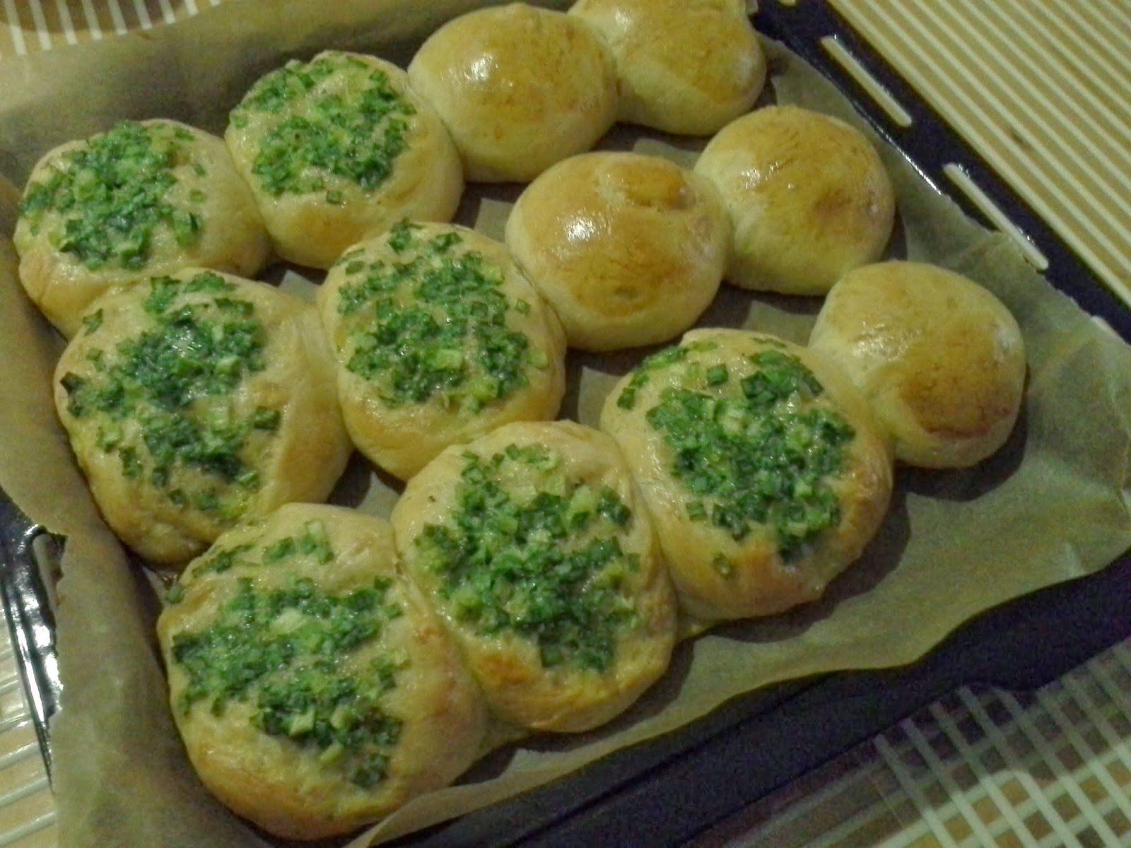 homecookedecstasy Taiwanese green onion savoury bun