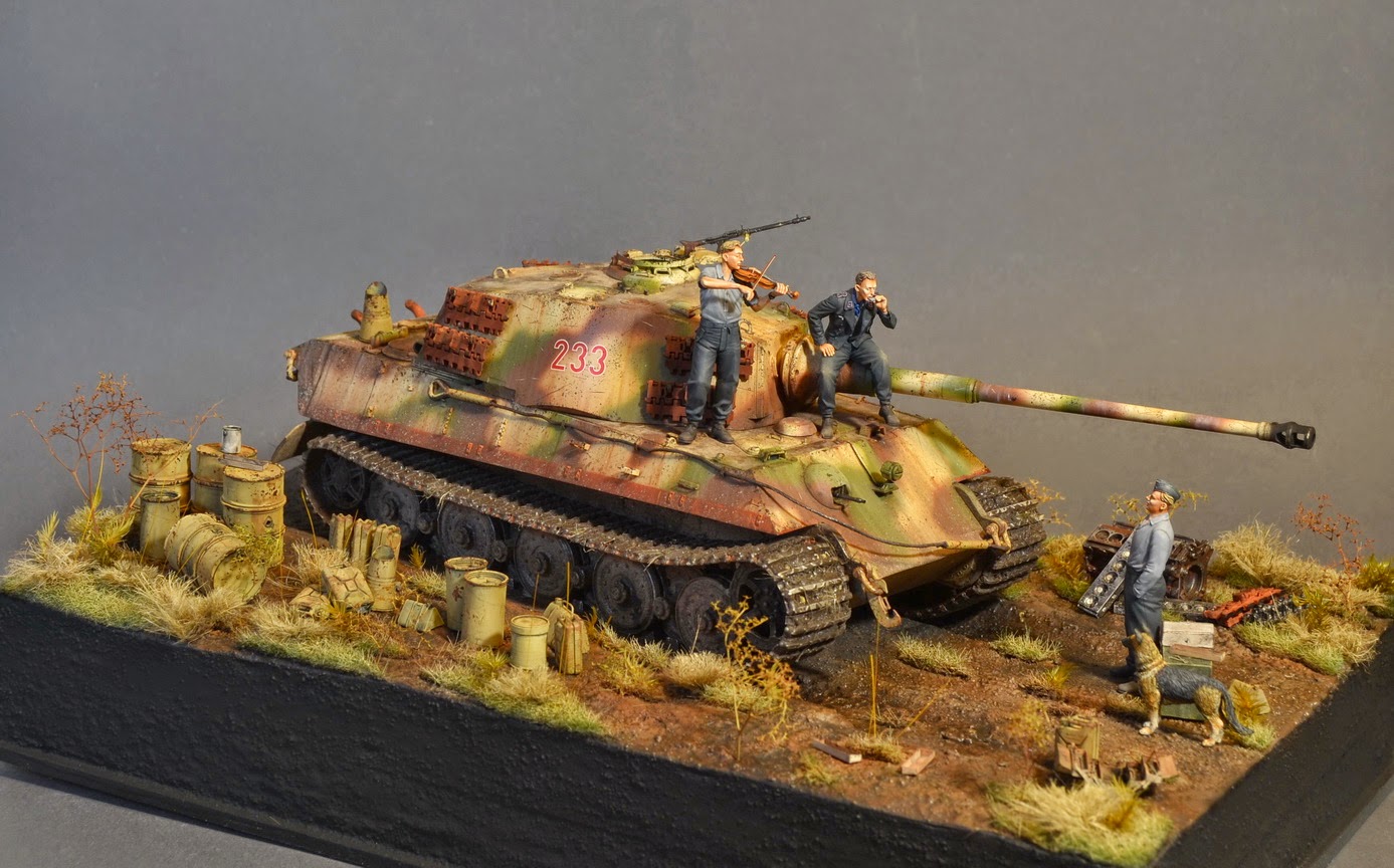 Tamiya 1 35 tiger ii farewell symphony diorama detailscaleview