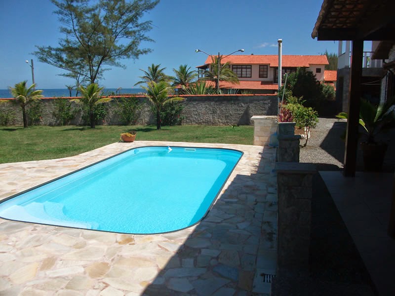 Beach Homes, Lots and Apartments in Brazil Beachfront Villa with Guest