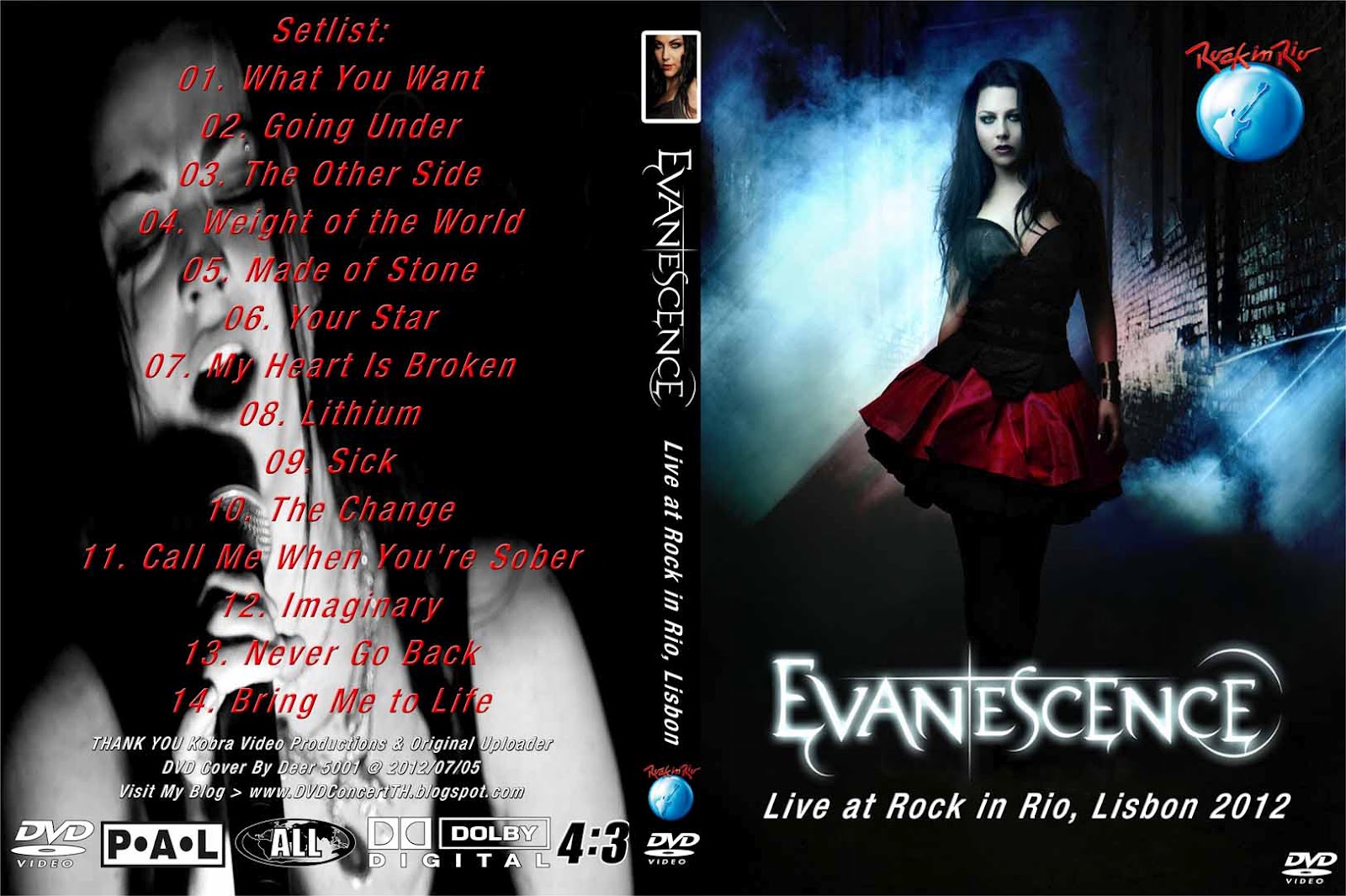 Evanescence Rock Am Ring (2012) (UB) Identi