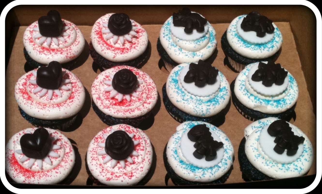 Like Icing On A Cake Boy and Girl Cupcakes