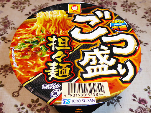 【マルちゃん（東洋水産）】ごつ盛り 担々麺 麺90g（当社比）大盛