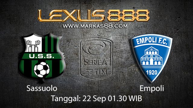 Prediksi Bola Jitu Sassuolo vs Empoli 22 September 2018 ( Italian Serie A )